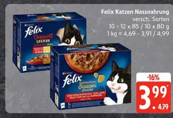 Edeka Felix katzen nassnahrung Angebot