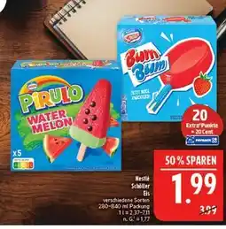 Marktkauf Nestlé schöller pirulo water melon Angebot