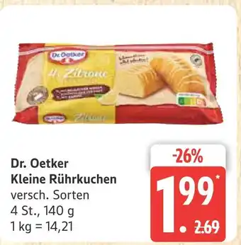 Marktkauf Dr. oetker kleine rührkuchen Angebot