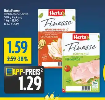 diska Herta finesse hähnchenbrust Angebot