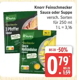 Marktkauf Knorr feinschmecker sauce oder suppe Angebot