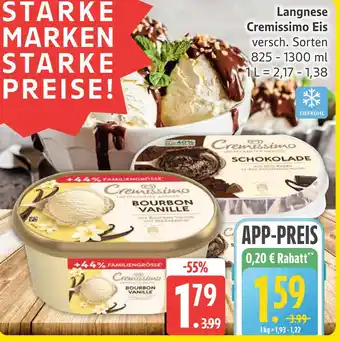 Marktkauf Langnese cremissimo bourbon vanille Angebot