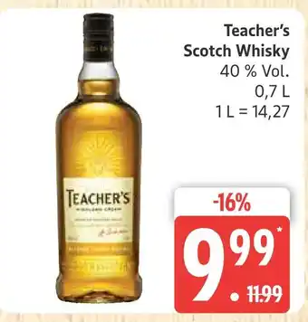Marktkauf Teacher's scotch whisky Angebot
