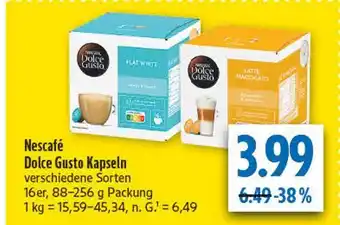 diska Nescafé dolce gusto kapseln flat white Angebot