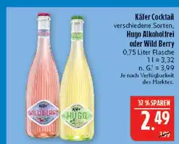 Marktkauf Käfer hugo alkoholfrei Angebot