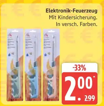Marktkauf Elektronik-feuerzeug Angebot