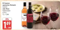 Marktkauf El caseron spanischer rotwein lieblich Angebot