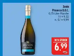 Marktkauf Zonin prosecco d.o.c Angebot