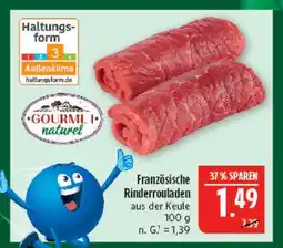 Marktkauf Gourmet naturel französische rinderrouladen Angebot