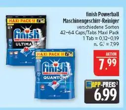Marktkauf Finish powerball ultimate maschinen­geschirr-reiniger Angebot