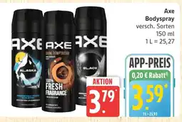 Marktkauf Axe bodyspray Angebot