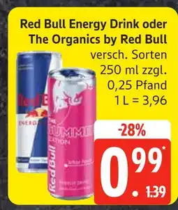 Edeka Red bull red bull energy drink Angebot