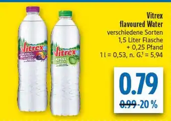 diska Vitrex mango-maracuja flavoured water Angebot
