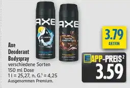 diska Axe deodorant bodyspray Angebot