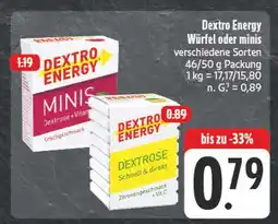 Edeka Dextro energy würfel Angebot