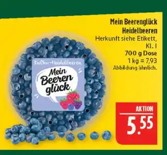 Marktkauf Mein beerenglück heidelbeeren Angebot