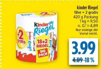 diska Kinder kinder riegel Angebot