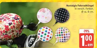Marktkauf Nostalgie fahrradklingel Angebot