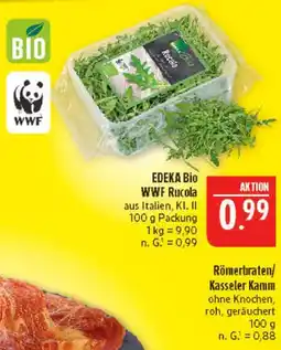 Marktkauf Edeka bio wwf rucola Angebot