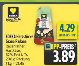 diska Edeka herzstücke grana padano Angebot