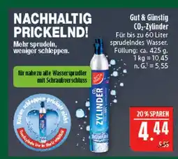 Marktkauf Gut & günstig co₂-zylinder Angebot