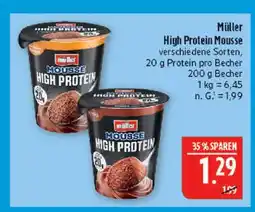 Marktkauf Müller high protein mousse Angebot