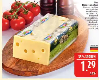 Marktkauf Herz allgäuer emmentaler Angebot