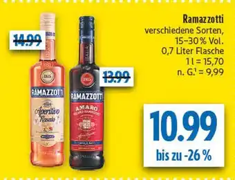 diska Ramazzotti aperitivo rosato Angebot