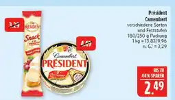 Marktkauf Président camembert Angebot