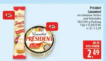 Marktkauf Président camembert Angebot