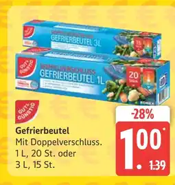Marktkauf Gut & günstig gefrierbeutel Angebot