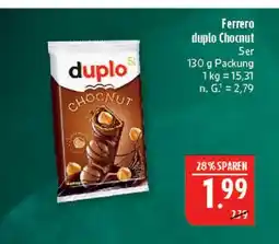 Marktkauf Ferrero duplo chocnut Angebot