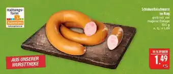 Marktkauf Schinkenfleischwurst im ring Angebot