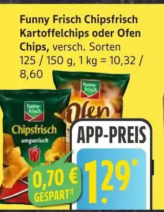 Edeka Funny frisch chipsfrisch kartoffelchips Angebot