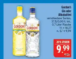 Marktkauf Gordon's gin Angebot