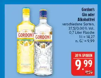 Marktkauf Gordon's gin Angebot