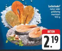 Edeka Lachssteaks natur Angebot