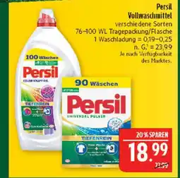 Marktkauf Persil vollwaschmittel Angebot