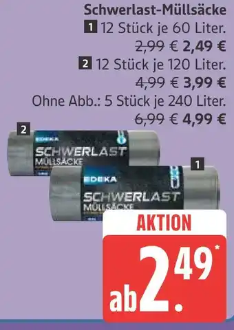 Marktkauf Edeka schwerlast-müllsäcke Angebot