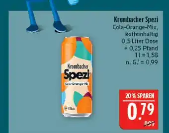 Marktkauf Krombacher spezi cola-orange-mix Angebot