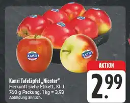 Edeka Kanzi tafeläpfel nicoter Angebot
