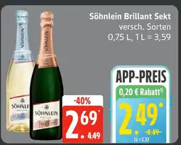 Edeka Söhnlein brillant sekt Angebot