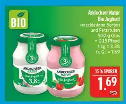 Marktkauf Andechser natur bio joghurt Angebot