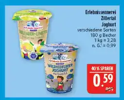 Marktkauf Erlebnissennerei zillertal holunder-limette joghurt Angebot
