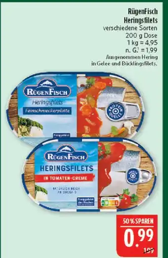 Marktkauf Rügenfisch heringsfilets Angebot