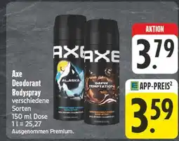 Edeka Axe deodorant bodyspray alaska Angebot
