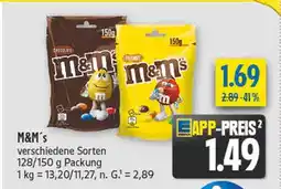 diska M&m's chocolate Angebot