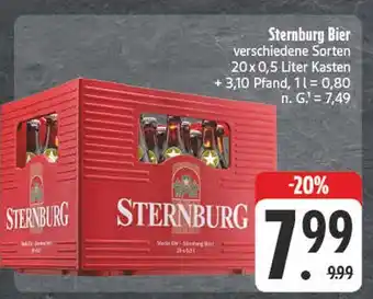 Edeka Sternburg bier Angebot