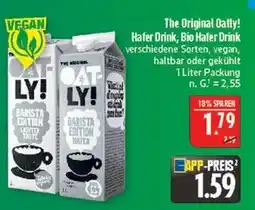 Marktkauf Oatly hafer drink, bio hafer drink Angebot