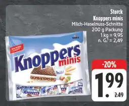 Edeka Storck knoppers minis Angebot